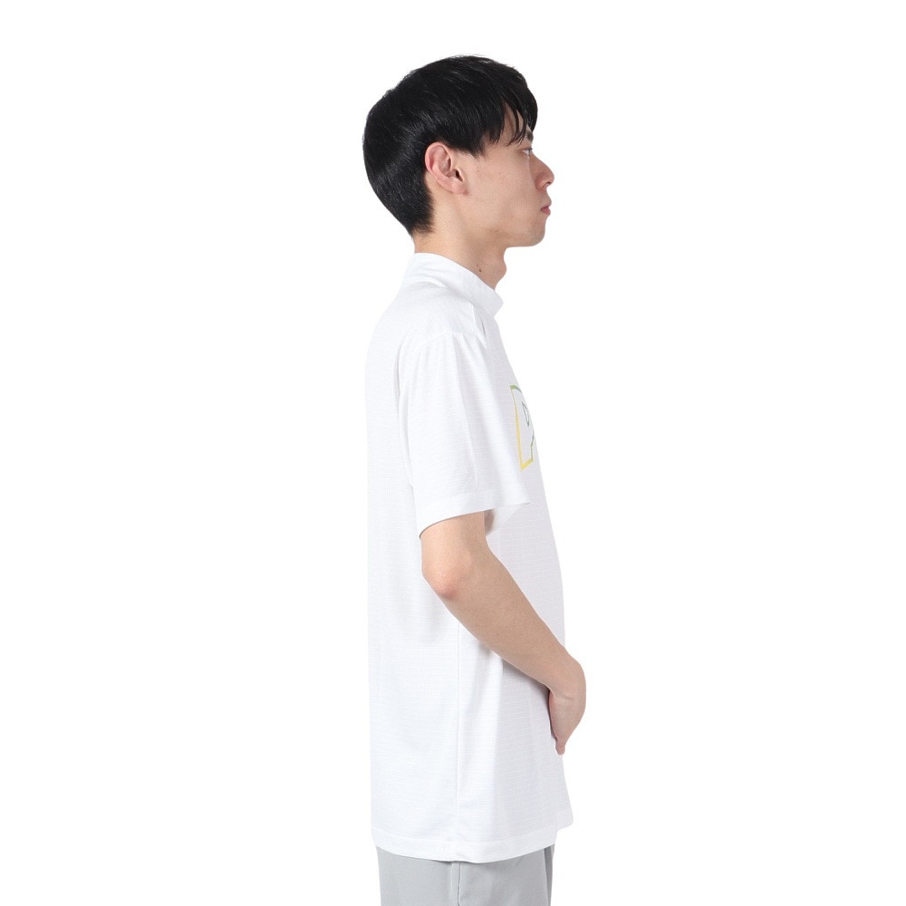 プーマ（PUMA）（メンズ）ゴルフウェア 半袖 ストリート ロゴ モック 624285-03