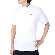ROSASEN（メンズ）ゴルフウェア 半袖 A-Line モックネックロゴTシャツ 047-29941-004