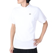 (メンズ)ゴルフウェア 半袖 A-Line モックネックロゴTシャツ 047-29941