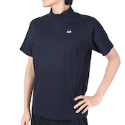 ROSASEN（メンズ）ゴルフウェア 半袖 A-Line モックネックロゴTシャツ 047-29941-098