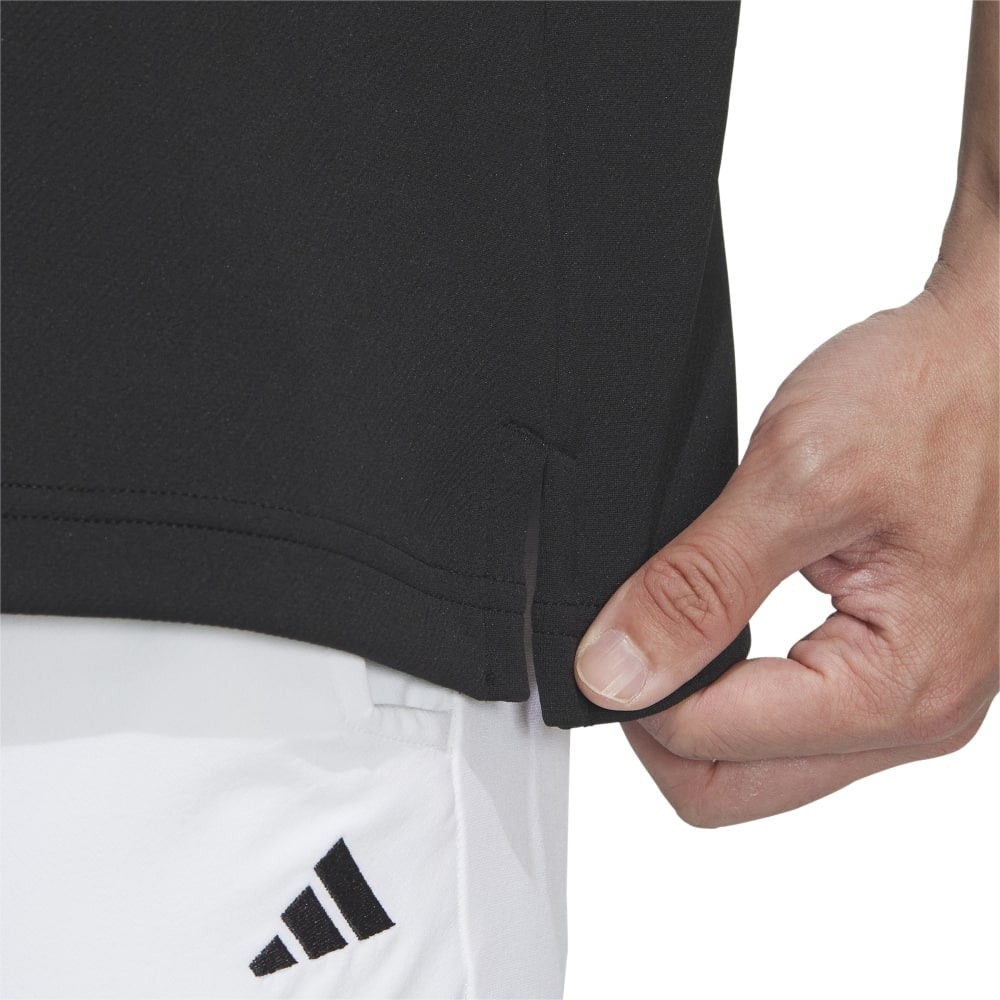 アディダス（adidas）（メンズ）ゴルフウェア モックネック BOSモチーフ 半袖シャツ MKR94-HY0942LE