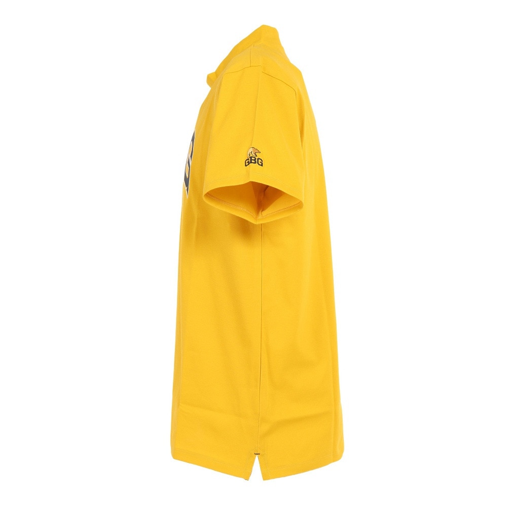 ゴールデンベア（GOLDEN BEAR）（メンズ）ゴルフウェア 吸汗 速乾 半袖 モックネック メンズ GBGミニモックネックTシャツ 311J4541-C29