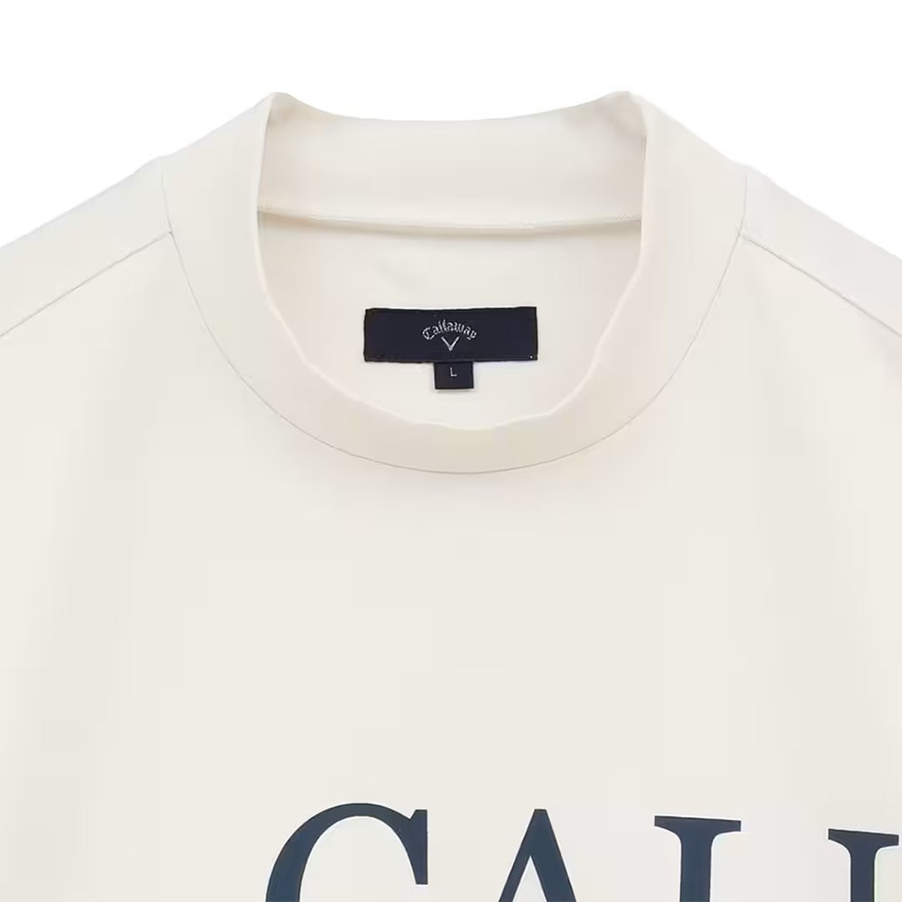 キャロウェイ（CALLAWAY）（メンズ）ゴルフウェア 吸汗 速乾 ストレッチスムース半袖モックネックシャツ C23234101-1030