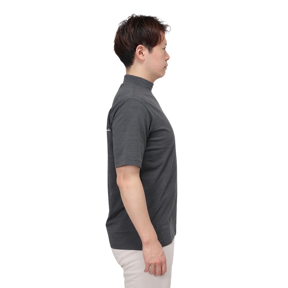 トラヴィスマシュー（Travis Mathew）（メンズ）ゴルフウェア 吸水 モックネック ゴルフ ロゴ 半袖Tシャツ 7AI010-0GPN