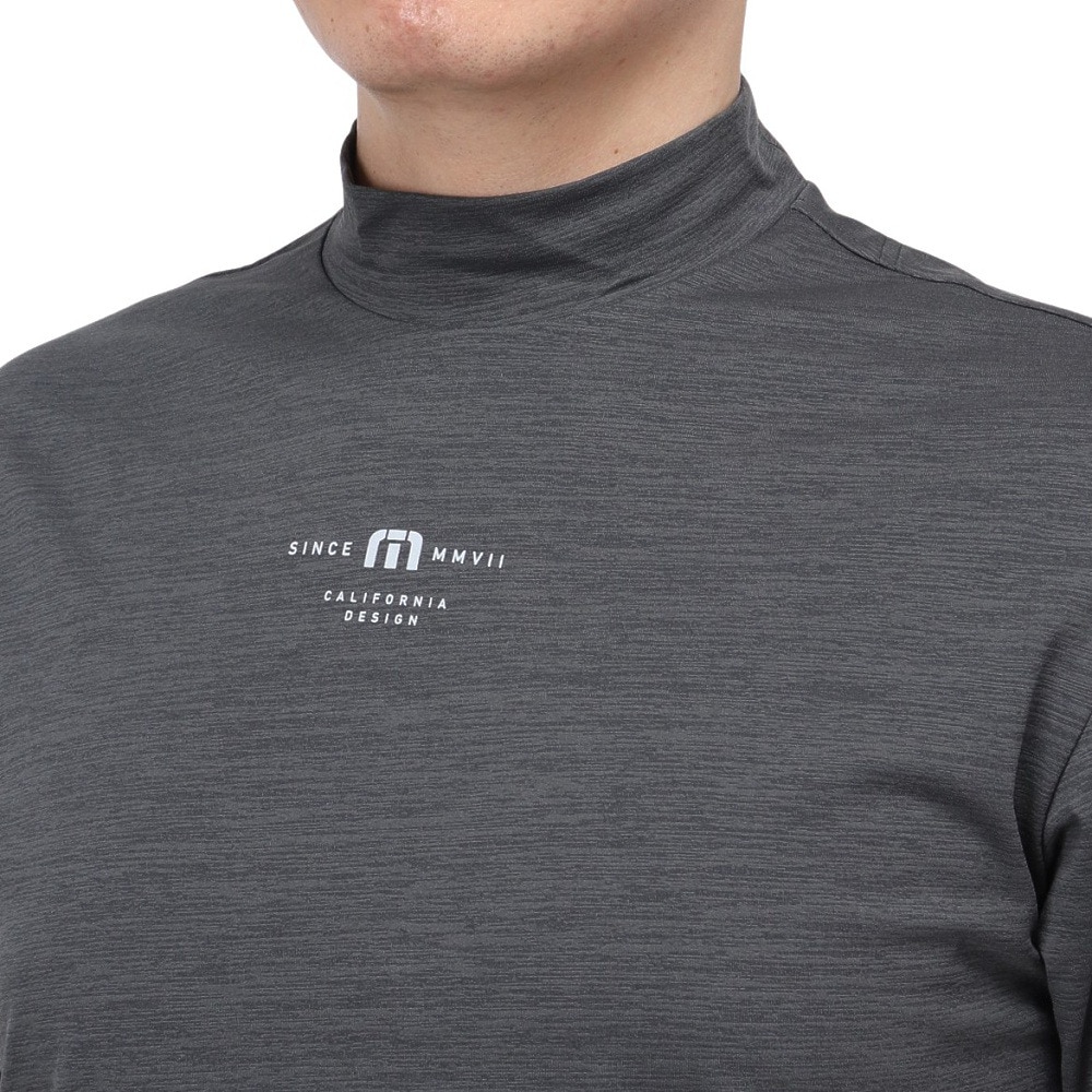 トラヴィスマシュー（Travis Mathew）（メンズ）ゴルフウェア モックネック 吸水 ロゴ 半袖Tシャツ 7AI010-0GPN