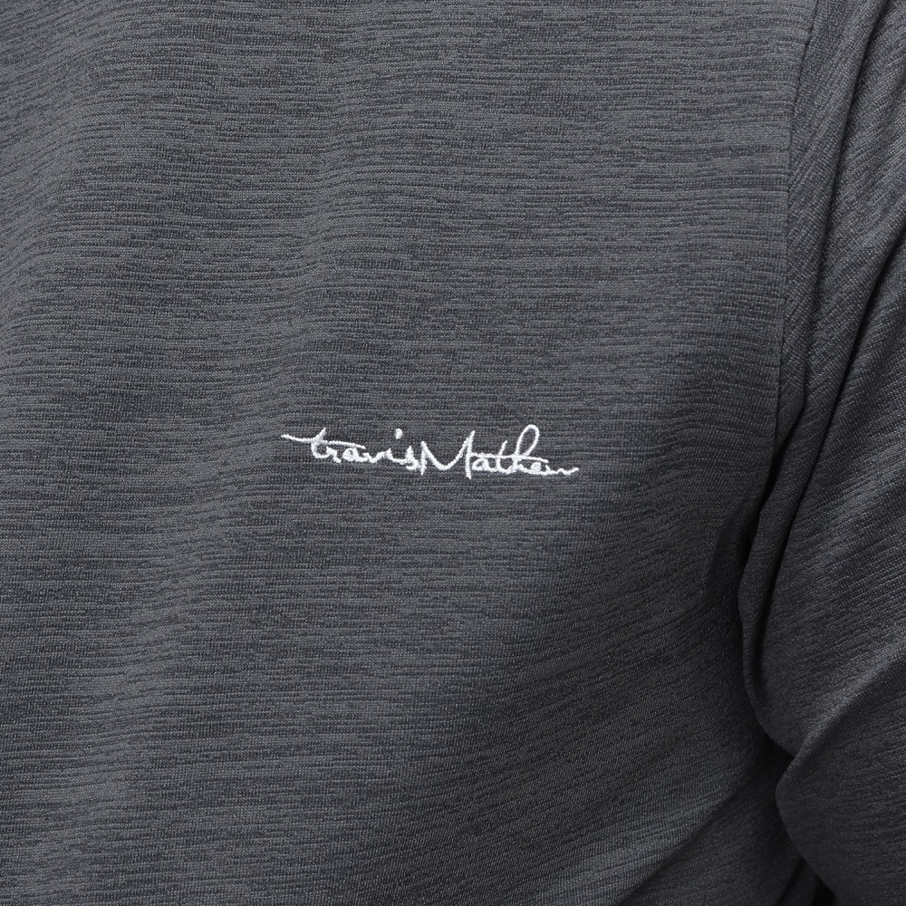 トラヴィスマシュー（Travis Mathew）（メンズ）ゴルフウェア モックネック 吸水 ロゴ 半袖Tシャツ 7AI010-0GPN
