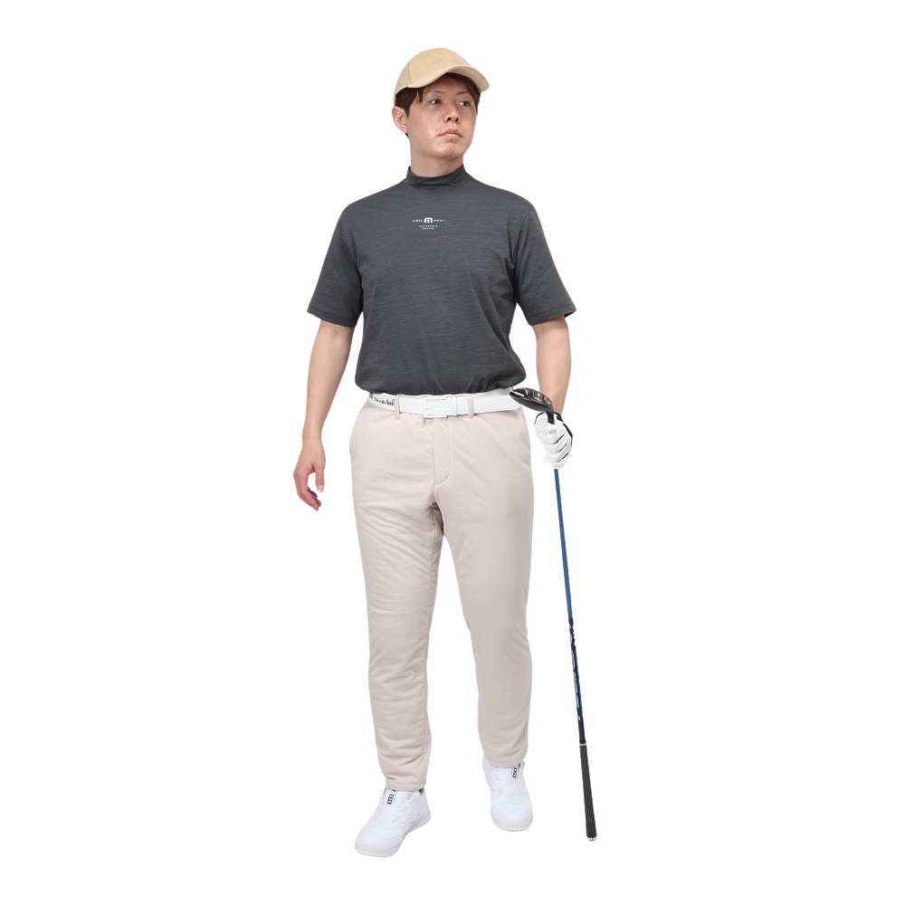 トラヴィスマシュー（Travis Mathew）（メンズ）ゴルフウェア モックネック 吸水 ロゴ 半袖Tシャツ 7AI010-0GPN