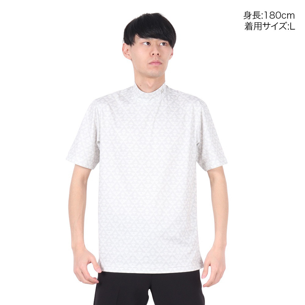 トラヴィスマシュー（Travis Mathew）（メンズ）ゴルフウェア 半袖 モックネックTシャツ 7AI014-2PRS