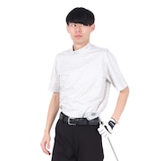 (メンズ)ゴルフウェア 半袖 モックネックTシャツ 7AI014-2PRS