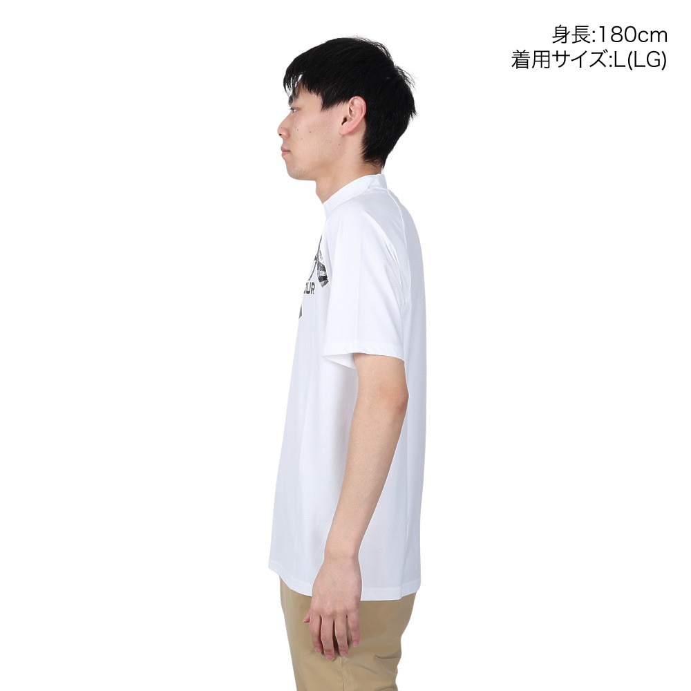 アンダーアーマー（UNDER ARMOUR）（メンズ）ゴルフウェア アイソチル モックネック半袖シャツ 1384829 100