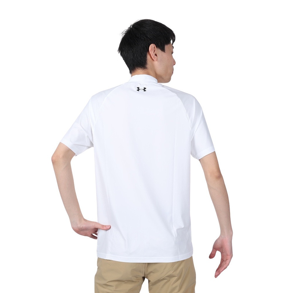 アンダーアーマー（UNDER ARMOUR）（メンズ）ゴルフウェア アイソチル モックネック半袖シャツ 1384829 100