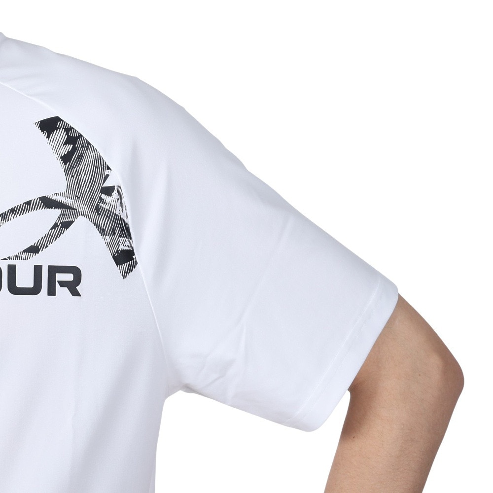 アンダーアーマー（UNDER ARMOUR）（メンズ）ゴルフウェア アイソチル モックネック半袖シャツ 1384829 100