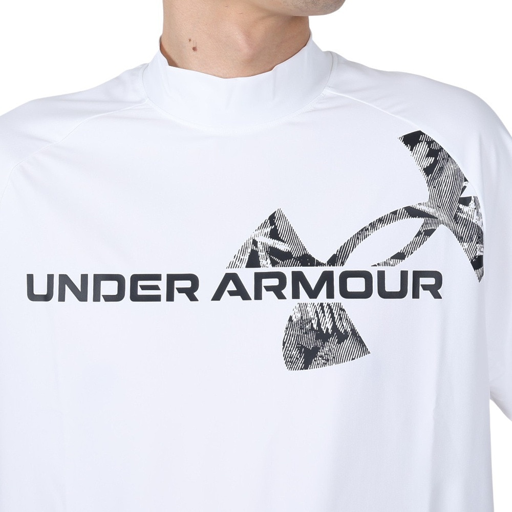 アンダーアーマー（UNDER ARMOUR）（メンズ）ゴルフウェア アイソチル モックネック半袖シャツ 1384829 100