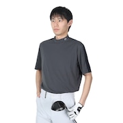 トラヴィスマシュー（Travis Mathew）（メンズ）ゴルフ 半袖テック モックネックシャツ 7AF074-0BLK