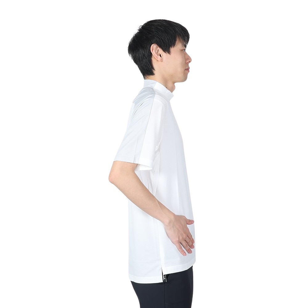 トラヴィスマシュー（Travis Mathew）（メンズ）ゴルフウェア 吸汗速乾 半袖テック モックネックシャツ ストレッチ 7AF074-1WHT