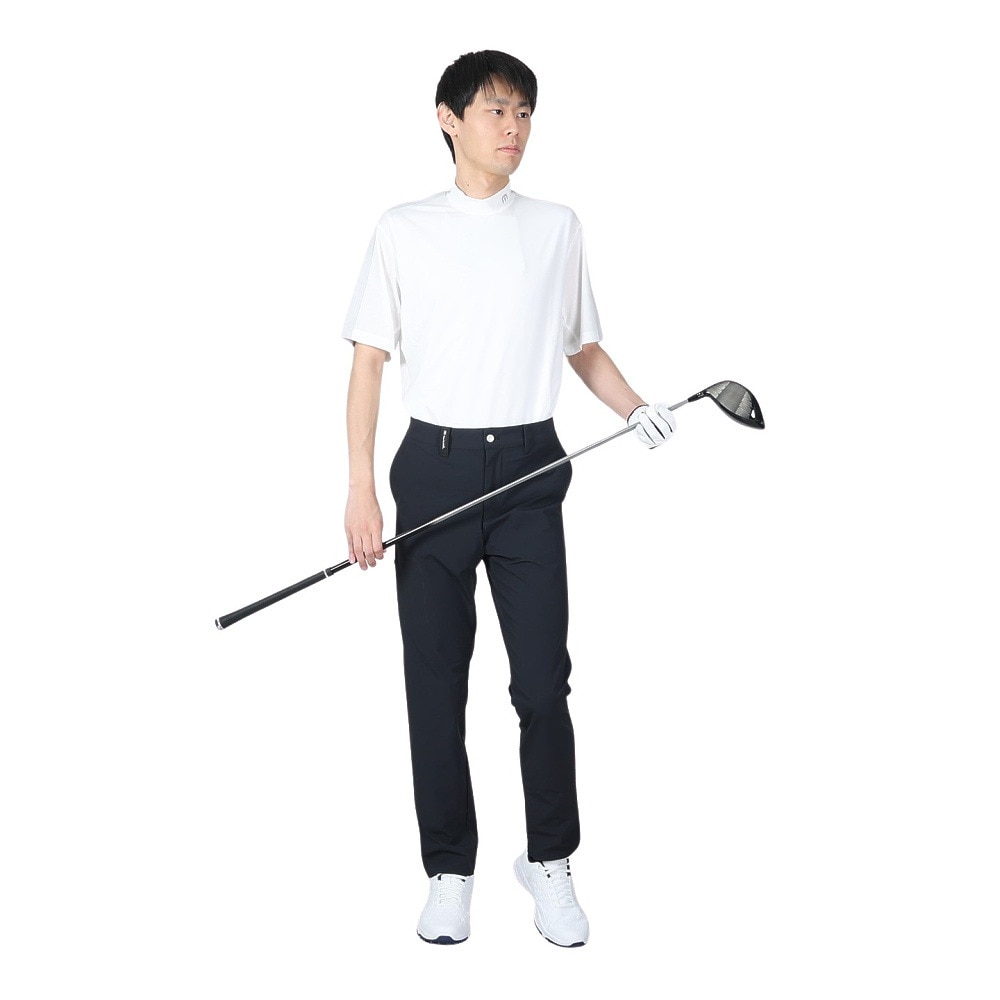 トラヴィスマシュー（Travis Mathew）（メンズ）ゴルフウェア 吸汗速乾 半袖テック モックネックシャツ ストレッチ 7AF074-1WHT