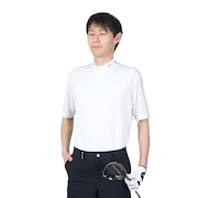 トラヴィスマシュー（Travis Mathew）（メンズ）ゴルフ 半袖テック モックネックシャツ 7AF074-1WHT