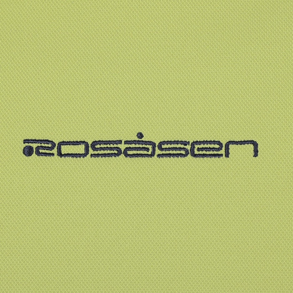 ROSASEN（メンズ）ゴルフウェア 吸水速乾 テクニスタカノコ半袖モックネック 044-21241-023