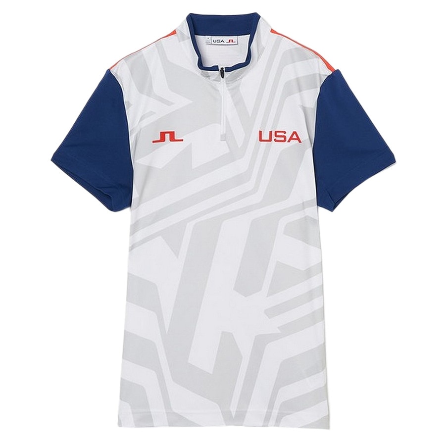 J.LINDEBERG ジェイリンドバーグ ハーフジップ モックネック シャツ J.LINDEBERG J.リンドバーグ ゴルフ 長袖 ハーフジップシャツ