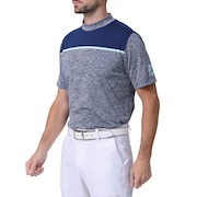 フットジョイ（FOOT JOY）（メンズ）ゴルフウェア カラーブロック半袖モックネックシャツ 81780 FJ-S24-S24