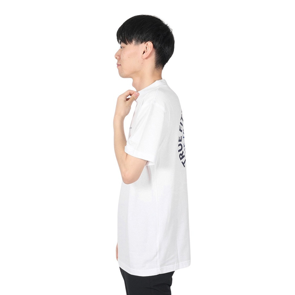 NEW ERA ニューエラ ゴルフ モックネック 半袖 鹿の子 ミッド
