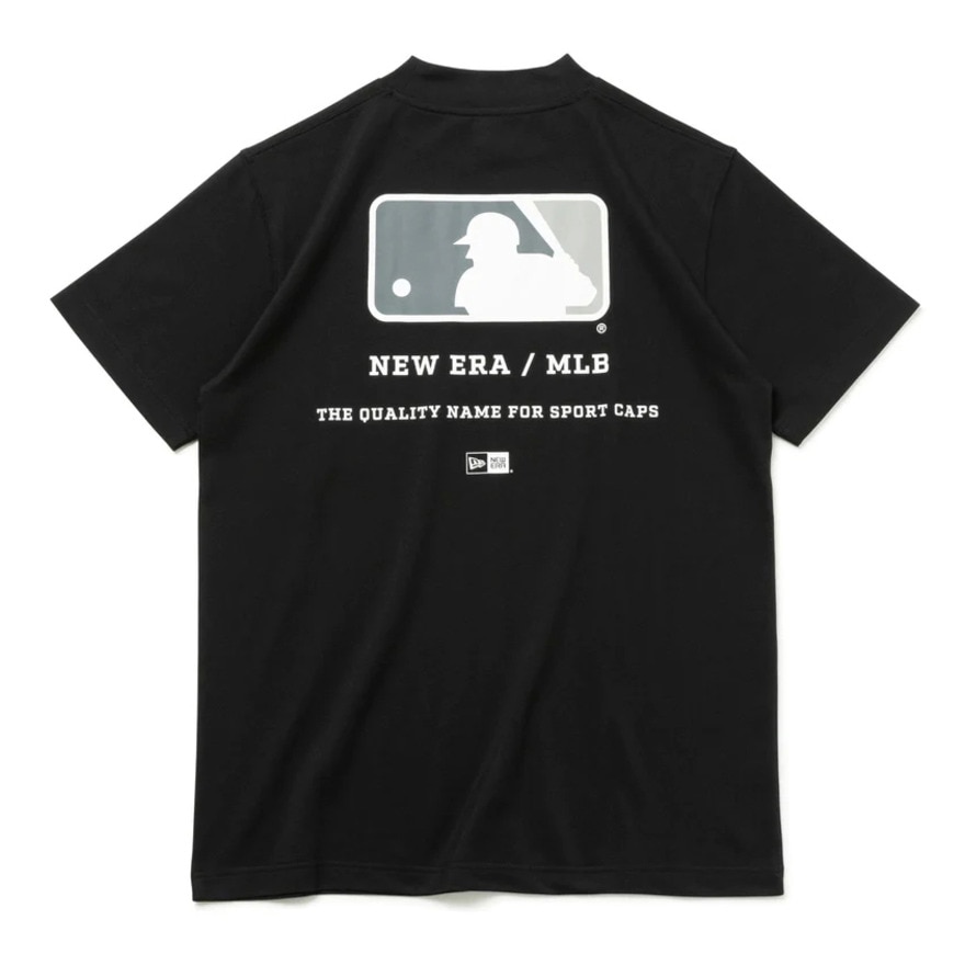 ニューエラ（NEW ERA）（メンズ）ゴルフウェア 半袖 Tシャツ MLB ロサンゼルス・ドジャース ブラック 14109058