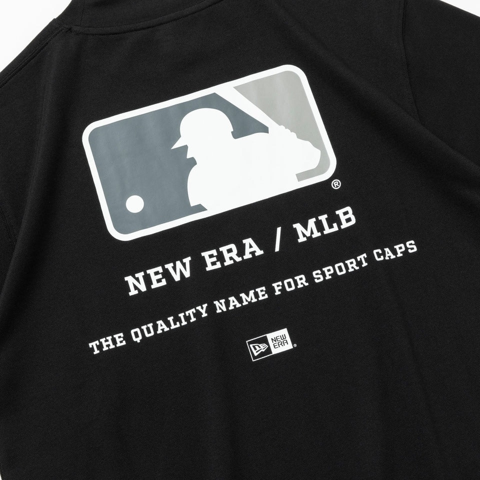 ニューエラ（NEW ERA）（メンズ）ゴルフウェア 半袖 Tシャツ MLB ロサンゼルス・ドジャース ブラック 14109058