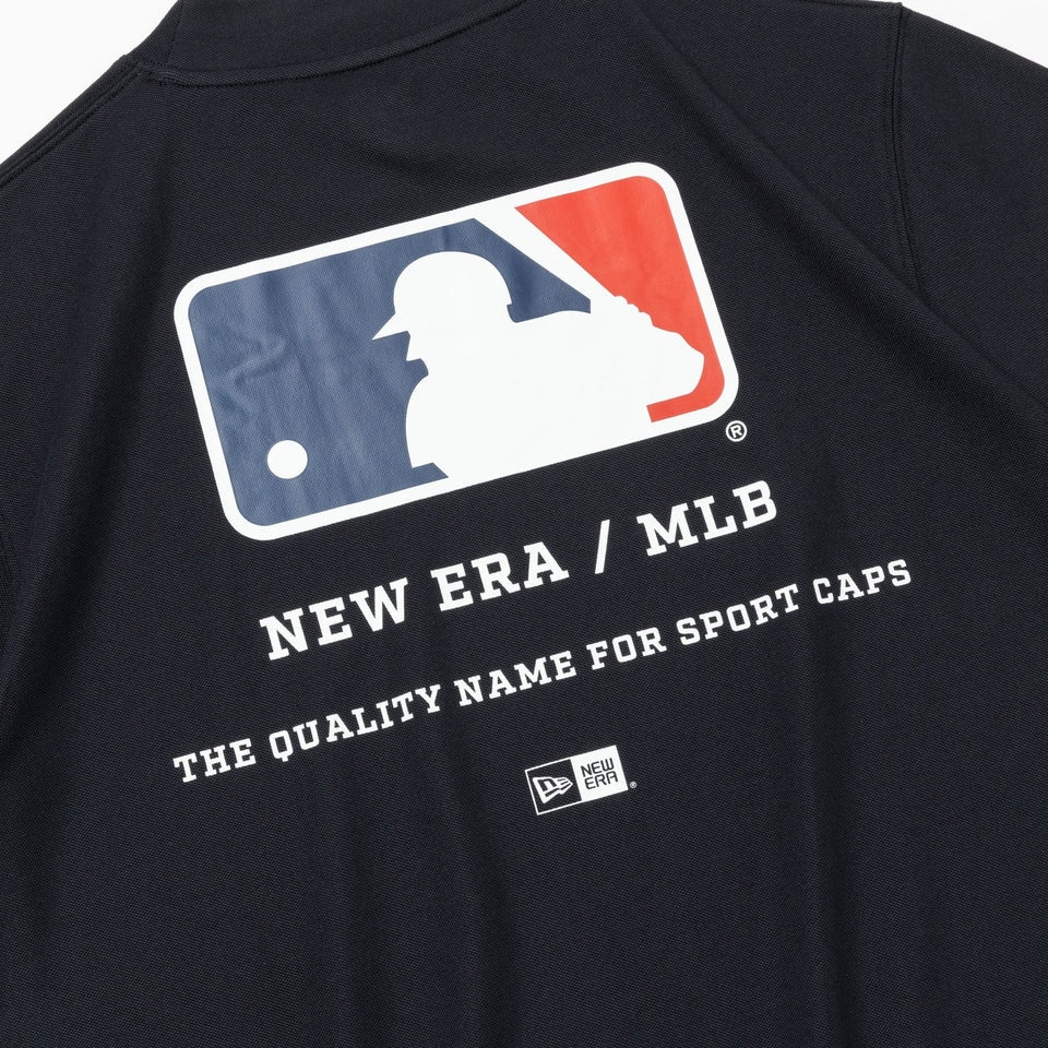 ニューエラ（NEW ERA）（メンズ）ゴルフウェア 半袖 Tシャツ MLB アトランタ・ブレーブス ネイビー 14109059