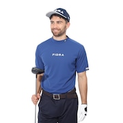 フィドラ（FIDRA）（メンズ）ゴルフ 半袖 モックネックシャツ FD5RTG03 NVY