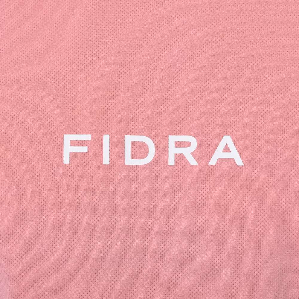 フィドラ（FIDRA）（メンズ）ゴルフウェア 半袖 モックネックシャツ FD5RTG03 PNK