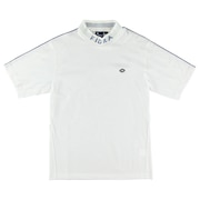 フィドラ（FIDRA）（メンズ）ゴルフ 半袖 モックネックシャツ FD5RTG09 WHT