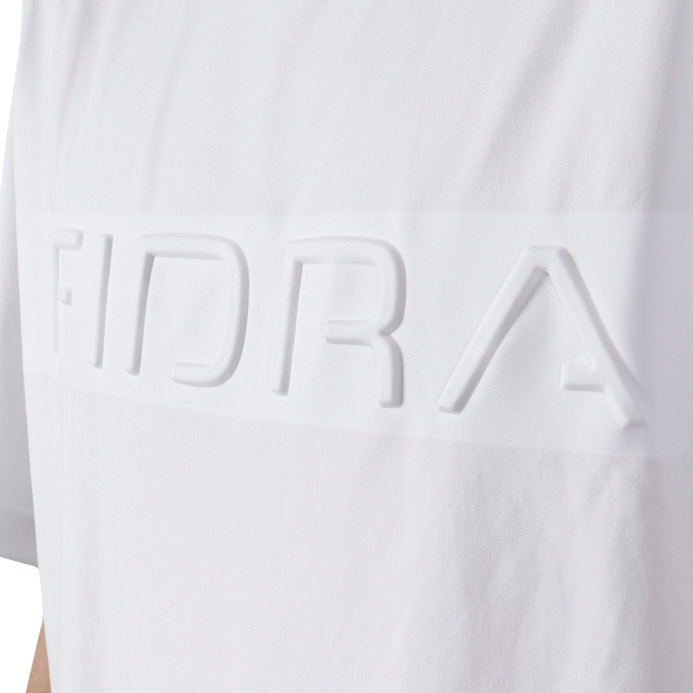 フィドラ（FIDRA）（メンズ）ゴルフウェア 半袖 吸汗速乾 モックネックシャツ FV5RTG20 WHT