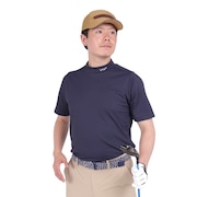 (メンズ)モックネック ゴルフ 半袖 ドライプラス モックネックシャツ WG5RTG08