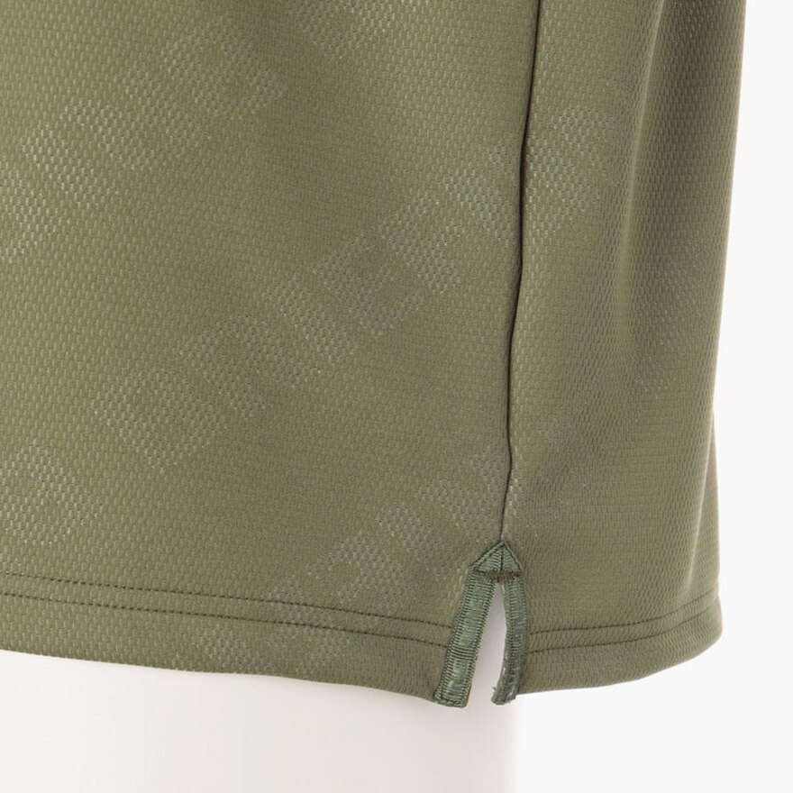 ブリーフィング（BRIEFING）（メンズ）ゴルフ BIASロゴ モックネック リラックスフィット 半袖Tシャツ BRG241M17-067