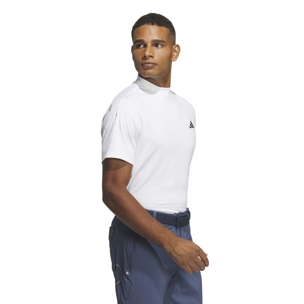 アディダス（adidas）（メンズ）ゴルフウェア 半袖 BOSジャガード グラフィックモック IKK69-IN9059W