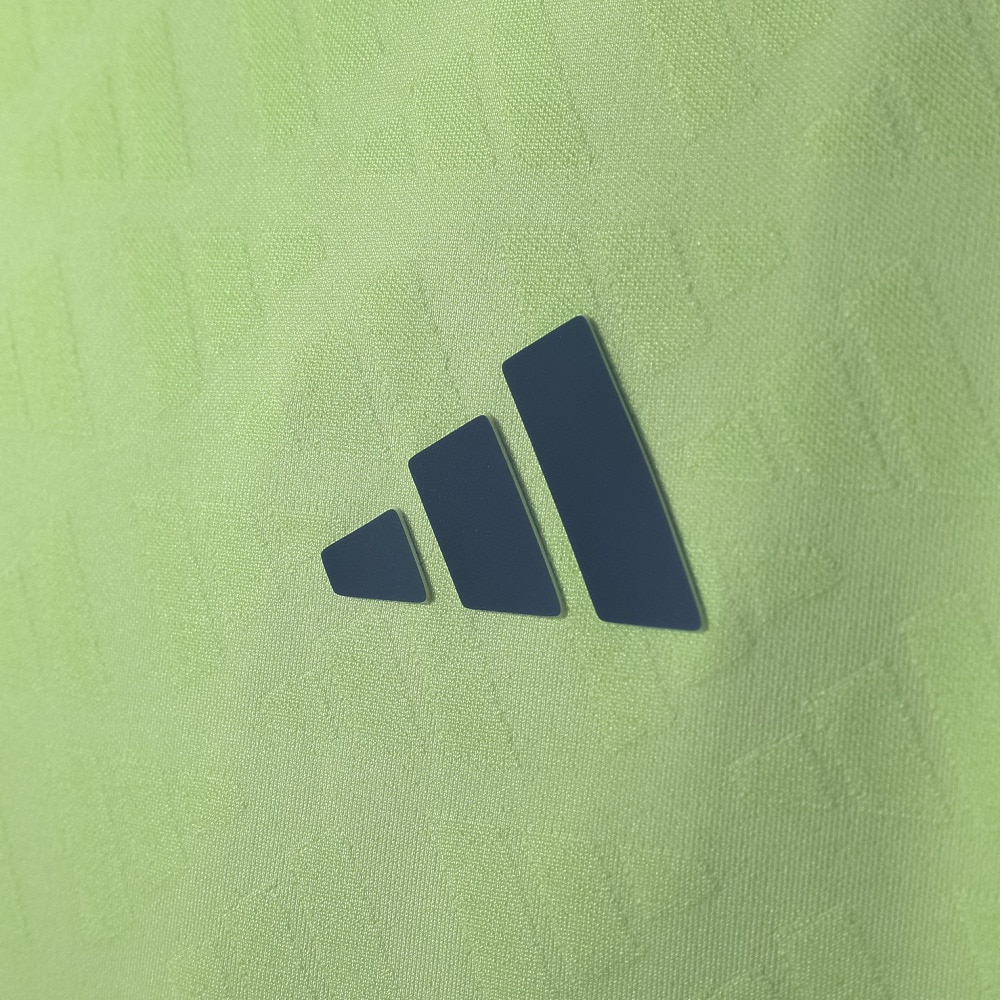 アディダス（adidas）（メンズ）ゴルフウェア 半袖 BOSジャガード グラフィックモック IKK69-IN9061FGRN