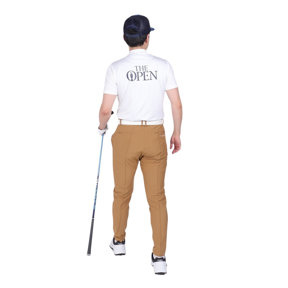 ジ・オープン（THE OPEN）（メンズ）ゴルフウェア 吸水速乾 クールコア 半袖 モックネック Tシャツ 174-21143-005