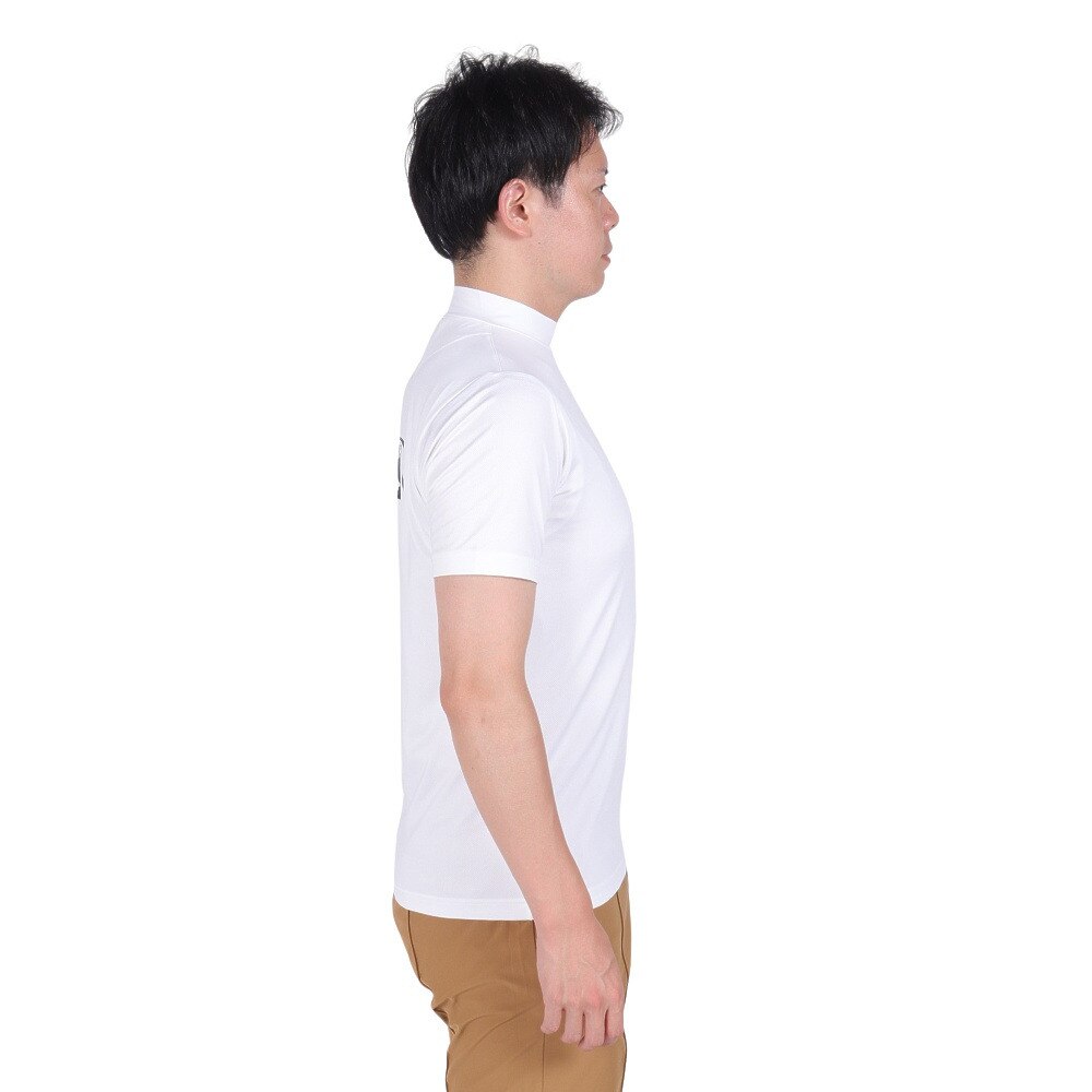 ジ・オープン（THE OPEN）（メンズ）ゴルフウェア 吸水速乾 クールコア 半袖 モックネック Tシャツ 174-21143-005