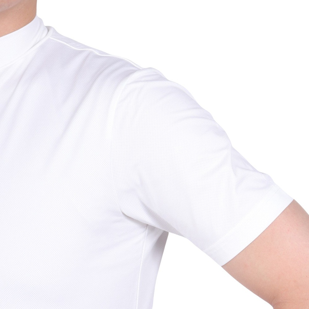 ジ・オープン（THE OPEN）（メンズ）ゴルフウェア 吸水速乾 クールコア 半袖 モックネック Tシャツ 174-21143-005