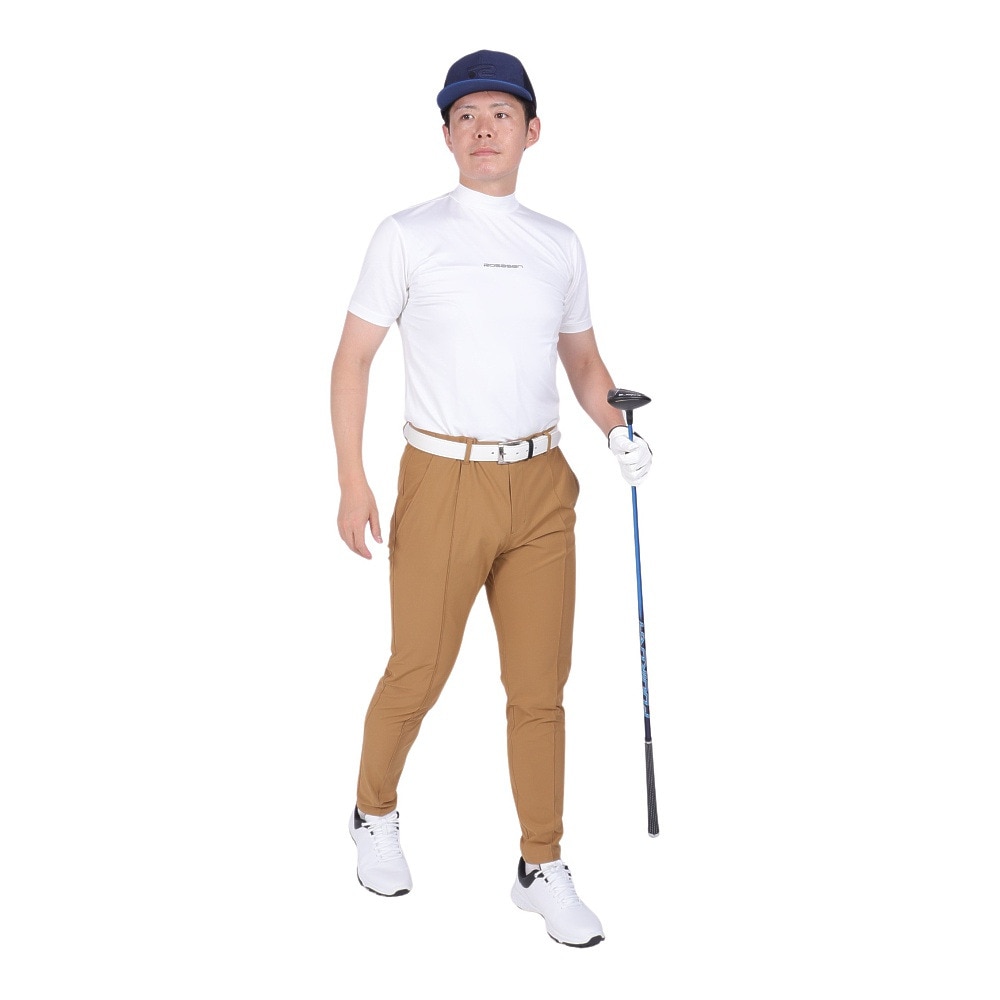 ジ・オープン（THE OPEN）（メンズ）ゴルフウェア 吸水速乾 クールコア 半袖 モックネック Tシャツ 174-21143-005