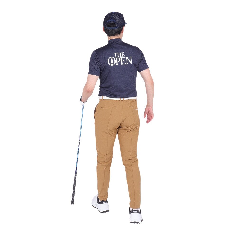 ジ・オープン（THE OPEN）（メンズ）ゴルフウェア 吸水速乾 クールコア 半袖 モックネック Tシャツ 174-21143-098