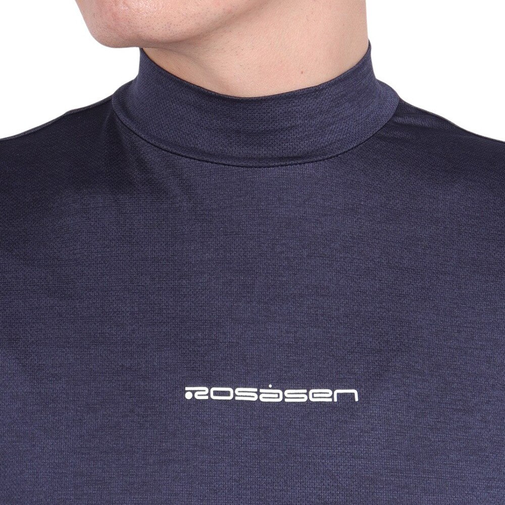 ジ・オープン（THE OPEN）（メンズ）ゴルフウェア 吸水速乾 クールコア 半袖 モックネック Tシャツ 174-21143-098