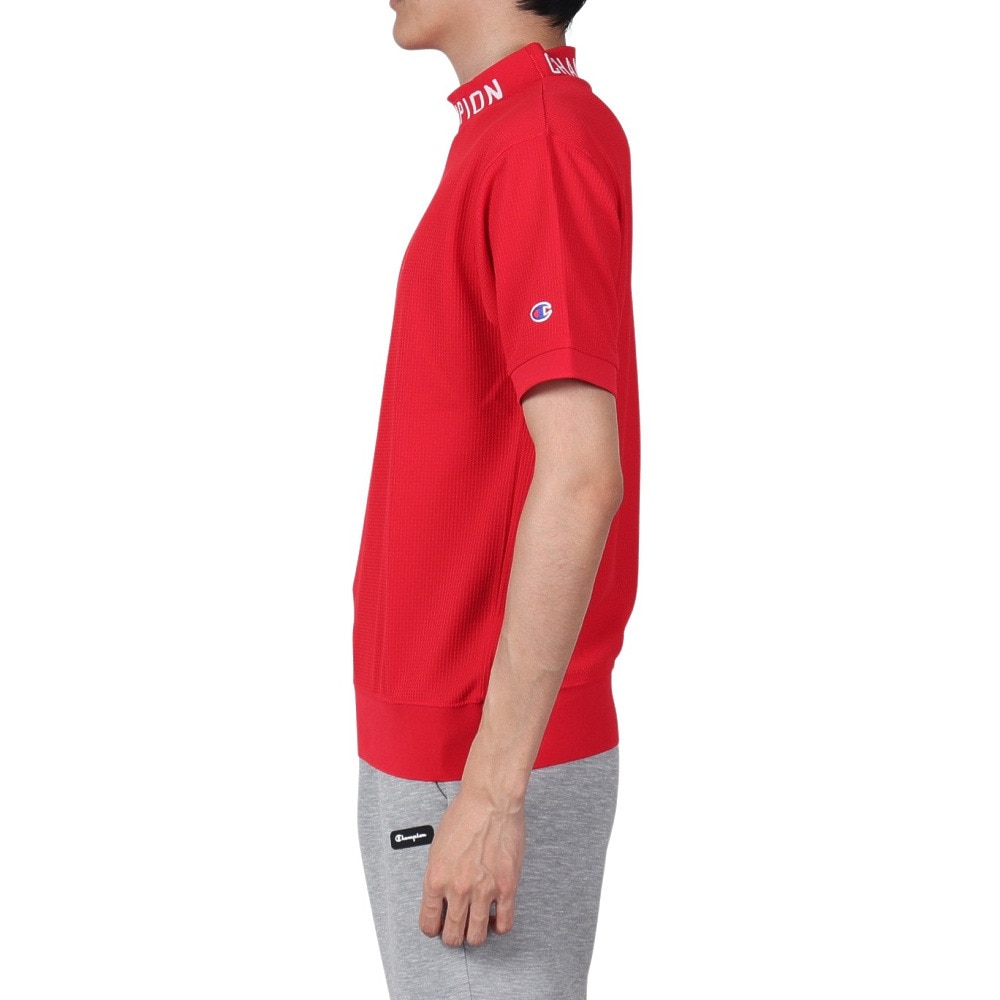 チャンピオン（CHAMPION）（メンズ）ゴルフウェア モックネック 半袖シャツ C3-ZG307 940