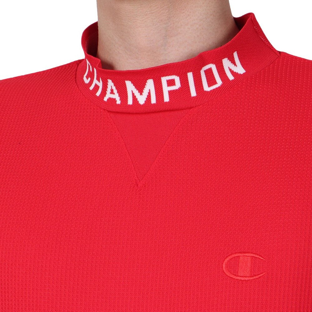 チャンピオン（CHAMPION）（メンズ）ゴルフウェア モックネック 半袖シャツ C3-ZG307 940★★★