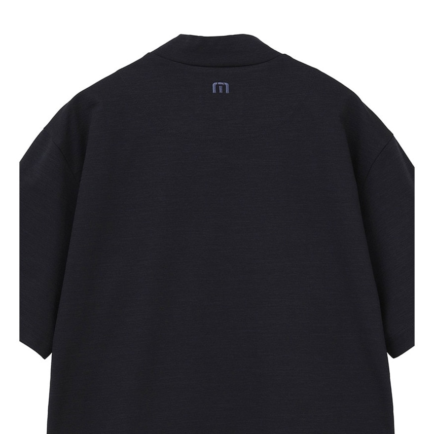トラヴィスマシュー（Travis Mathew）（メンズ）ゴルフウェア ロゴ入り半袖モックネック 7AJ012-0BLK