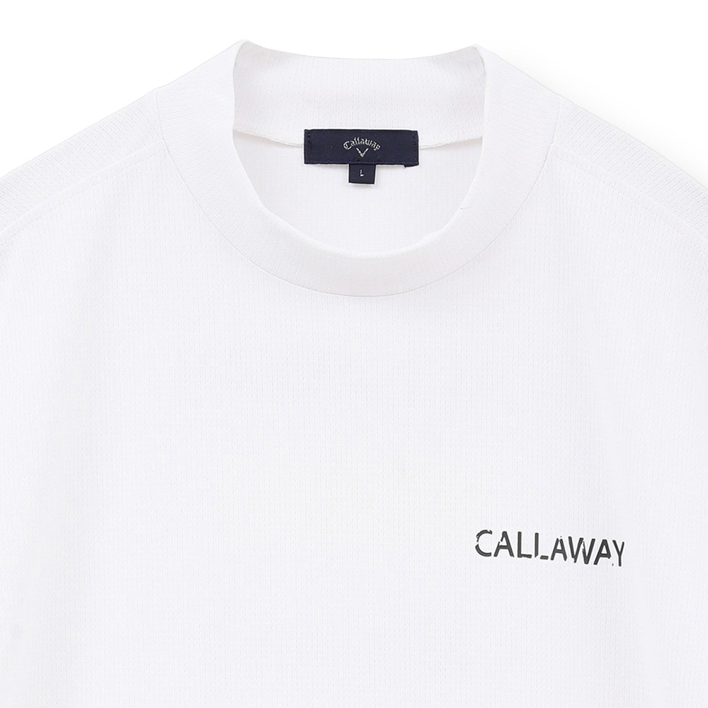 キャロウェイ（CALLAWAY）（メンズ）ゴルフウェア 半袖モックネックシャツ C24134119-1030