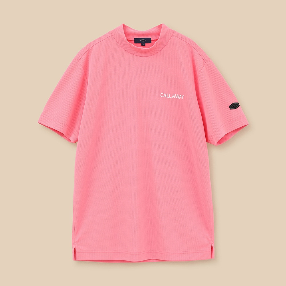 キャロウェイ（CALLAWAY）（メンズ）ゴルフウェア 半袖モックネックシャツ C24134119-1092