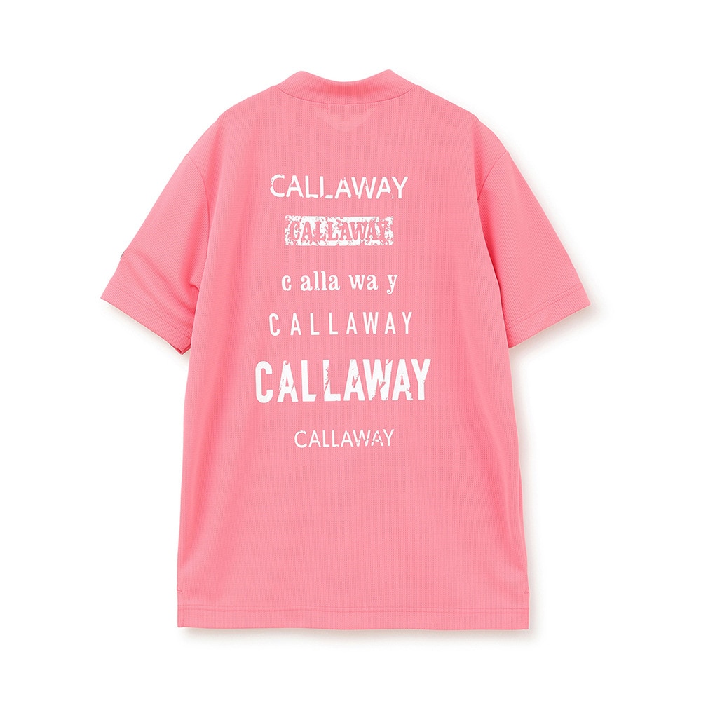 キャロウェイ（CALLAWAY）（メンズ）ゴルフウェア 半袖モックネックシャツ C24134119-1092