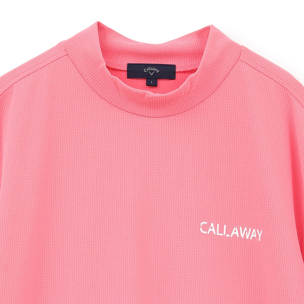 キャロウェイ（CALLAWAY）（メンズ）ゴルフウェア 半袖モックネックシャツ C24134119-1092
