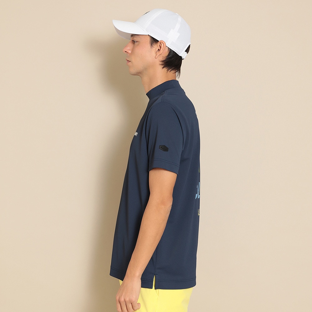 キャロウェイ（CALLAWAY）（メンズ）ゴルフウェア 半袖モックネックシャツ C24134119-1120